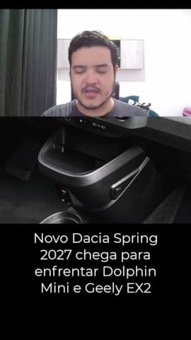 Novo Spring 2027 muda TUDO e vira o elétrico barato do novo Twingo #renault #renaultspring2027