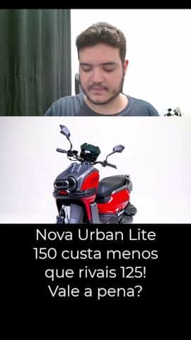 Scooter automática 150 por esse preço? Tá estranho… 👀 #shineray #urbanlite #scooter