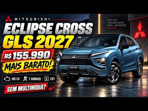 Novo Eclipse Cross GLS custa R$ 155.990: vale economizar nos equipamentos?