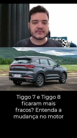 Tiggo 7 e Tiggo 8 ficaram mais fracos? Entenda a mudança no motor #tiggo7 #tiggo8 #caoachery