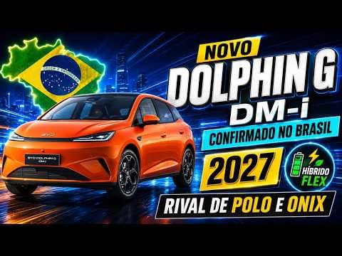 Novo BYD Dolphin G pode custar R$ 130 mil e será híbrido plug-in flex