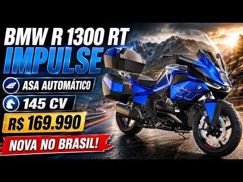 BMW R 1300 RT Impulse chega ao Brasil por R$ 169.990 com câmbio ASA
