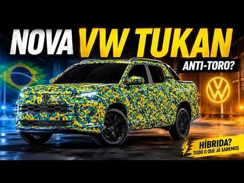 Nova VW Tukan 2027: a picape anti-Toro que pode substituir a Saveiro #volkswagen #tukan #picape
