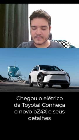 Toyota lança seu 1º carro elétrico no Brasil! bZ4X pode custar mais de R$ 300 mil #toyota #bz4x