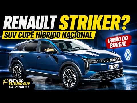 Renault prepara SUV cupê híbrido nacional? Dacia Striker pode antecipar novidade no Brasil
