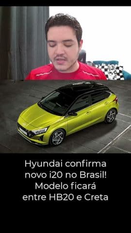 Novo Hyundai i20 nacional vem aí! Terceiro modelo será híbrido? #hyundai #i20 #hyundaii20
