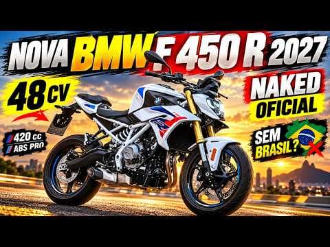 BMW F 450 R 2027 CHEGOU! Nova Naked de 48 cv Baseada na F 450 GS #bmw #f450r #bmwf450r #moto