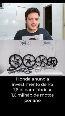 Honda vai expandir produção no Brasil: 1,6 milhão de motos por ano até 2029 #hondamotorcycle #honda