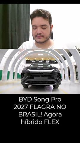 BYD prepara SUV revolucionário no Brasil: Song Pro flex e novo visual! #byd #songpro #carrohibrido