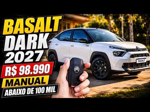 Basalt Dark Edition ficou MAIS BARATO! Nova versão manual por R$ 98.990