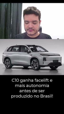Leapmotor C10 evolui: MAIS POTENTE e até 190 km no modo elétrico!
