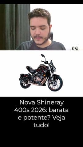 Nova Shineray 400s 2026: barata e potente? Veja tudo! #shineray #shineray400s #sbm400s