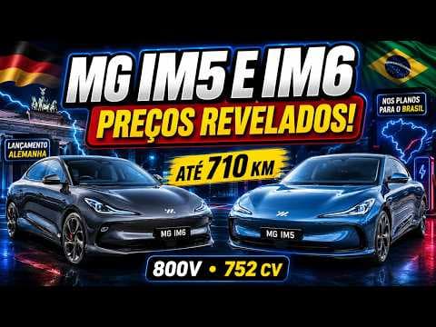 MG IM5 e IM6 têm preços revelados e estão confirmados para o Brasil