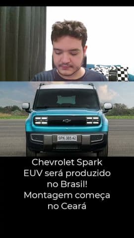 Chevrolet Spark EUV será produzido no Brasil! Montagem começa no Ceará #sparkeuv #chevrolet