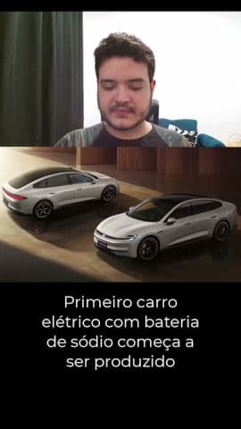 Primeiro carro elétrico com bateria de sódio começa a ser produzido #carroelétrico #bateriasodio