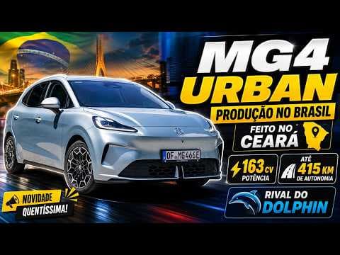 MG confirma produção no Brasil: MG4 Urban e S5 serão montados na antiga fábrica da Troller