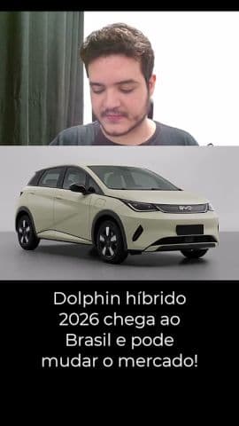 BYD revela novo Dolphin híbrido e mantém King no Brasil #byd #dolphin #king #carrohibrido