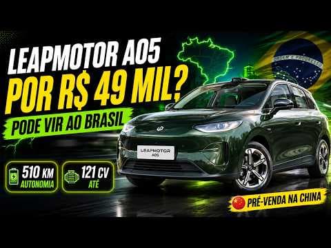 Novo rival do Dolphin Mini! Leapmotor B03 tem até 121 cv e 510 km de autonomia