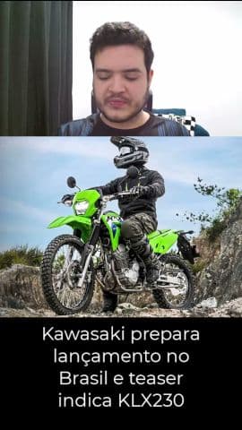 Kawasaki KLX230 2027 pode chegar ao Brasil! Nova trail vem aí? #kawasaki #klx230 #klx2027
