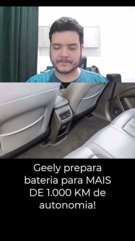BATERIA DE ESTADO SÓLIDO: Geely promete até 500 Wh/kg! #geely #carroeletrico