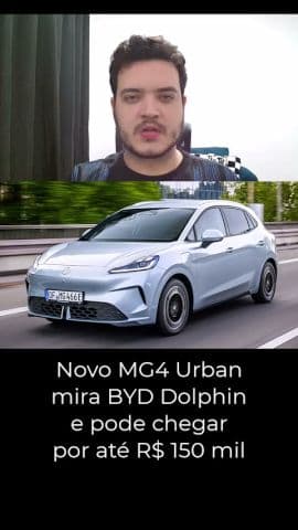 MG4 Urban ainda sem preço já tem fila de espera no Brasil #mg4 #mgmg4 #mg4urban