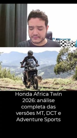 Africa Twin 2026 chega ao Brasil! Veja o que mudou na big trail #honda #africatwin #moto