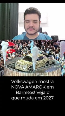 Nova Amarok 2027 promete DESTRUIR Ranger e Hilux em potência! #amarok #volkwagen #volkswagenamarok