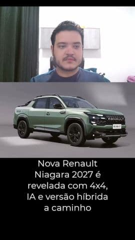 Nova Renault Niagara 2027 é revelada com 4x4, IA e versão híbrida a caminho #renault #niagara