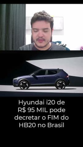 Fim do HB20? Hyundai i20 terá versões Sense e Action mais baratas #hyundaii20 #hb20 #hyundai