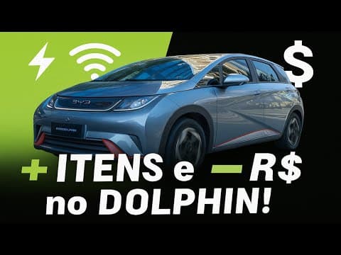 BYD DOLPHIN 2026: Ficou MELHOR e MAIS BARATO!
