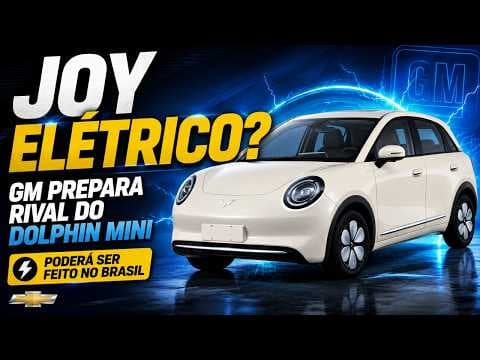 Chevrolet Joy ELÉTRICO? GM prepara rival do Dolphin Mini e Geely EX2