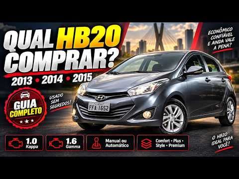 HB20 2013 a 2015: QUAL VERSÃO COMPRAR? Guia Completo de Motores e Equipamentos