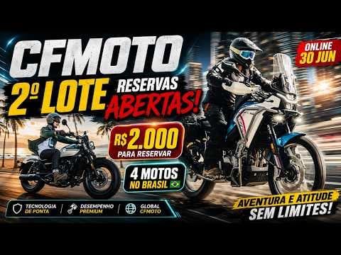 CFMoto Libera Segundo Lote no Brasil com CL-C, Bobber, Ibex 450 e Ibex 700