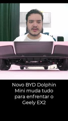 BYD Dolphin Mini fica maior, ganha tração traseira e motor de 127 cv #byd #dolphinmini #carro