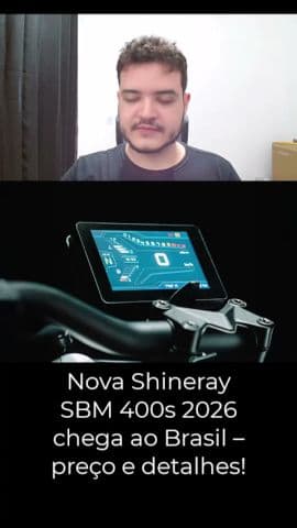 Nova Shineray SBM 400s 2026 chega ao Brasil – preço e detalhes! #shineray #sbm400s #moto