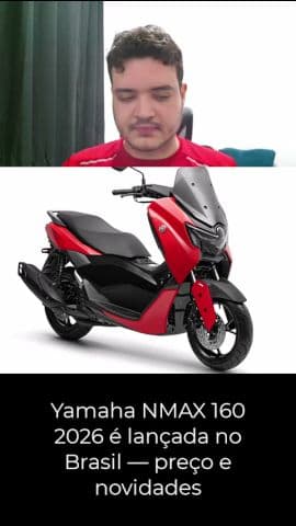 Yamaha NMAX 160 2026 é lançada no Brasil — preço e novidades #yamaha #nmax160 #nmax #moto